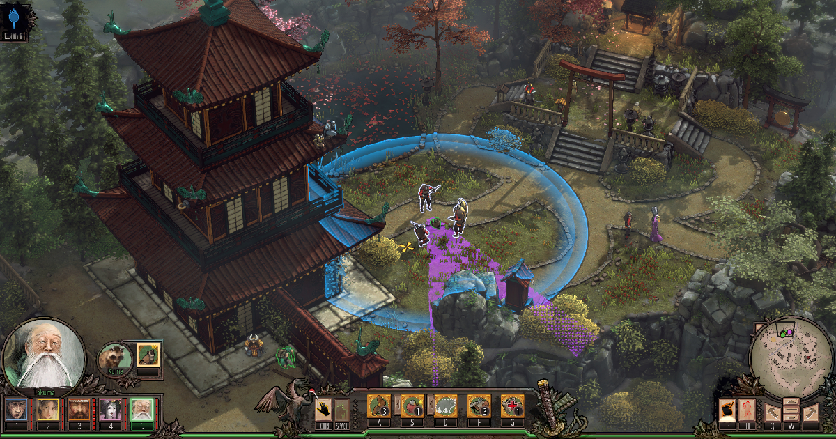 una scena di gioco di shadow tactics aiko's choice - nerdface