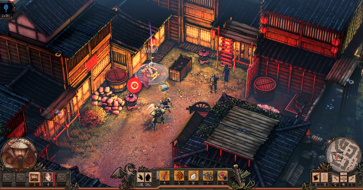 una scena di gioco di shadow tactics aiko's choice - nerdface