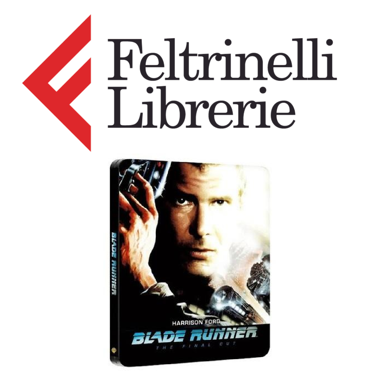 lo shop feltrinelli dove acquisare il blu-ray 4k uhd steelbook di blade runner final cut - nerdface
