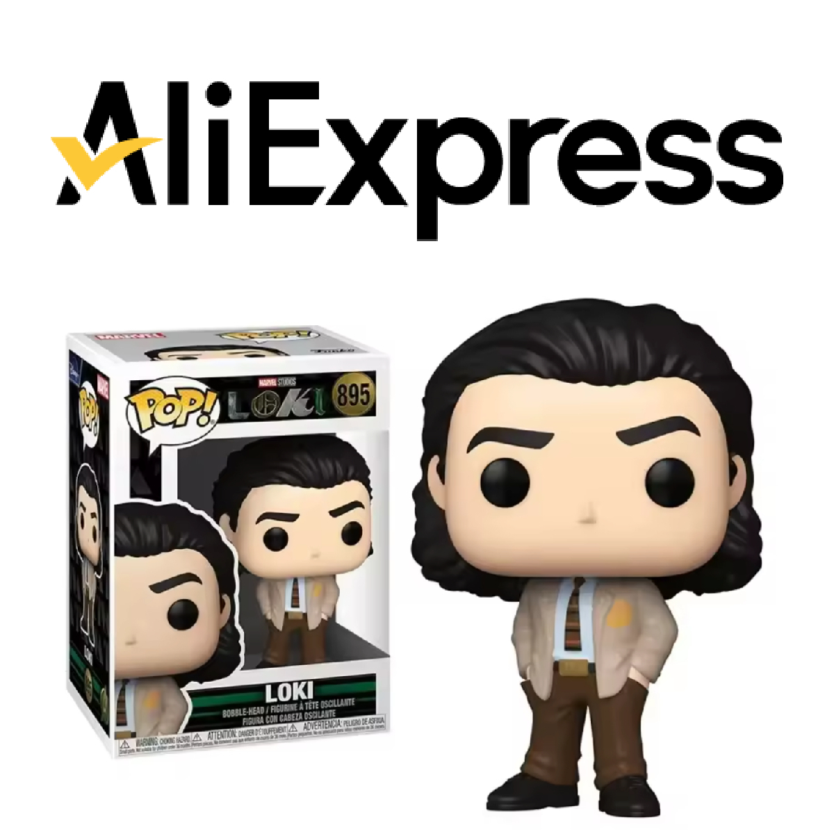 lo shop aliexpress dove acquistare il funko pop di loki - nerdface