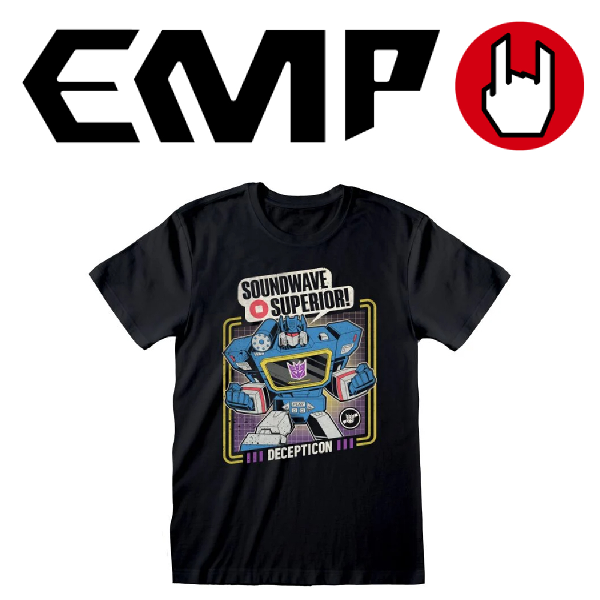 lo shop emp dove acquistare la t-shirt dei transformers - nerdface