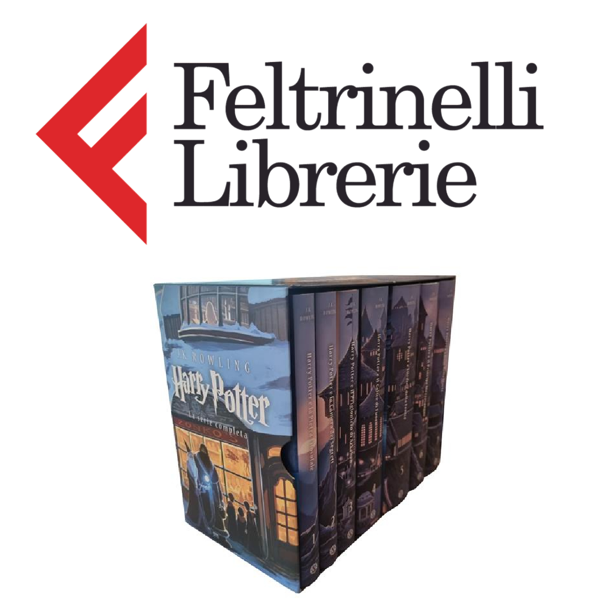 lo shop feltrinelli dove acquistare la collezione completa dei libri di harry potter - nerdface