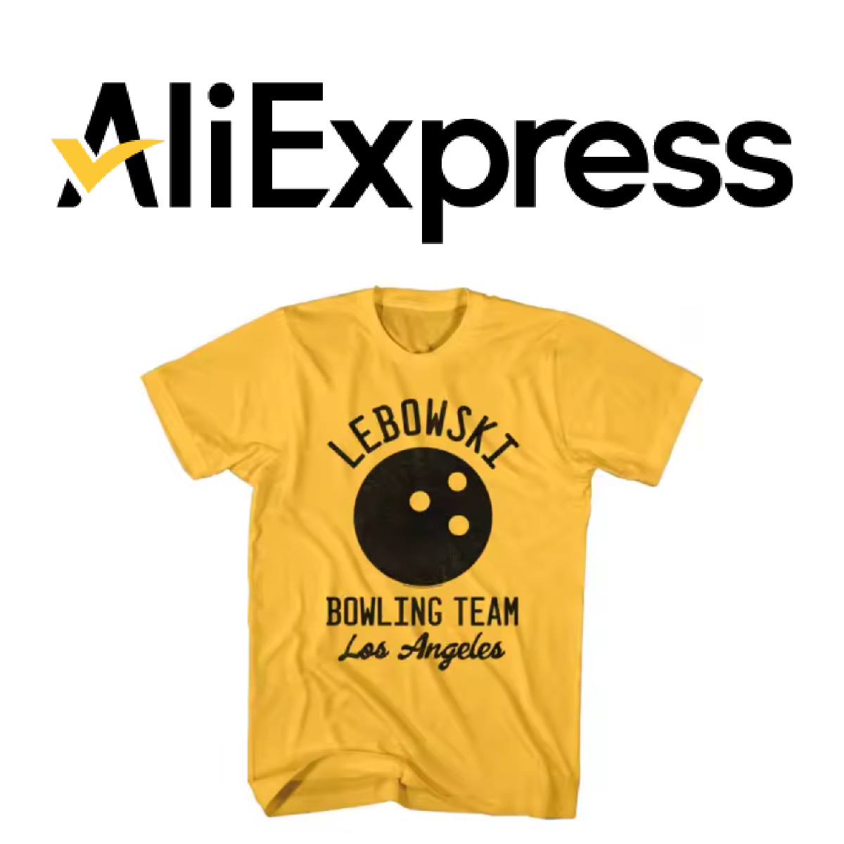 lo shop aliexpress dove acquistare la t-shirt de il grande lebowski - nerdface