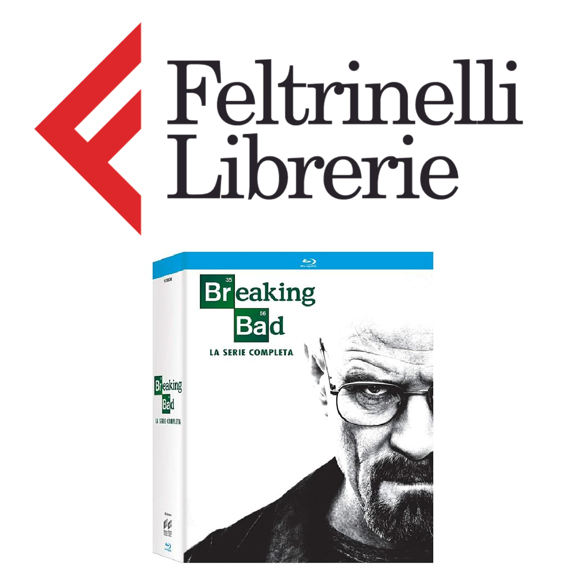 lo shop feltrinelli dove acquistare il cofanetto in blu-ray di breaking bad - nerdface