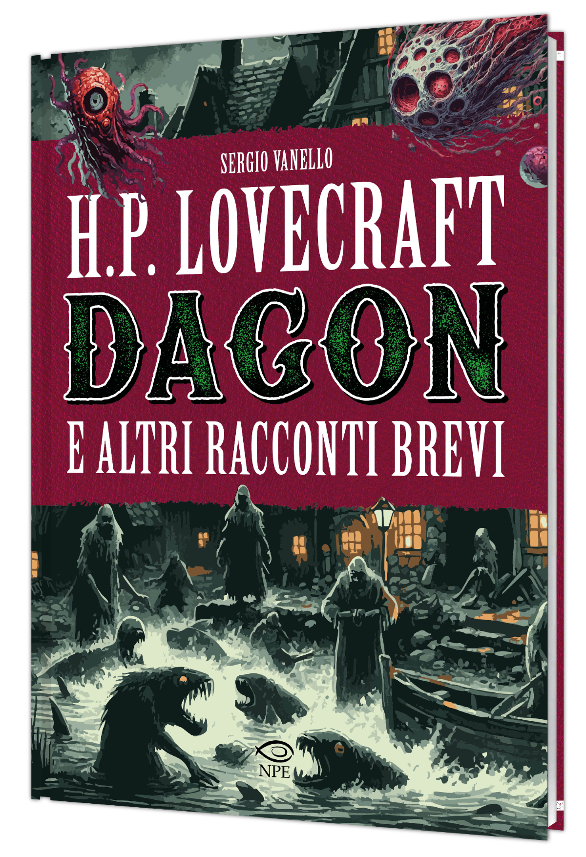 la copertina del fumetto h.p. lovecraft dagon e altri racconti brevi - nerdface