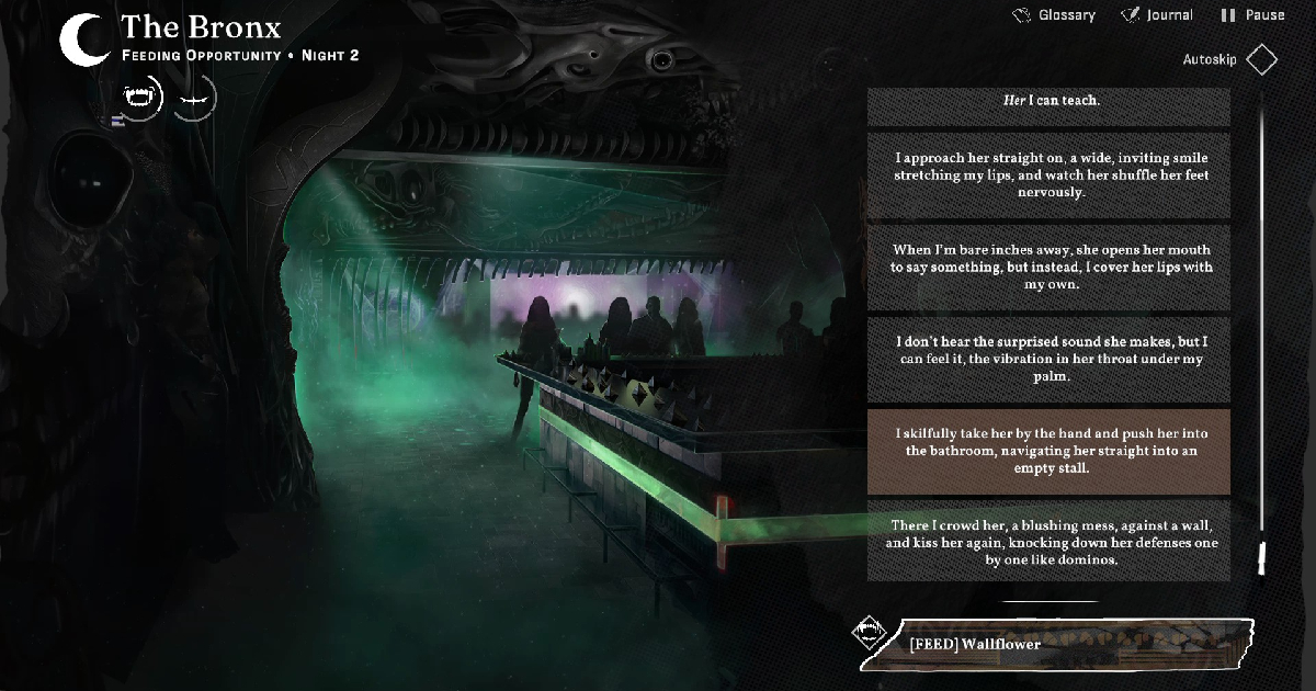 la scheda del bronx in vampire the masquerade reckoning of new york - nerdface