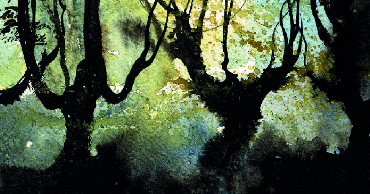 alberi spettrali nelò disegno di lovecraft dagon e altri racconti brevi - nerdface