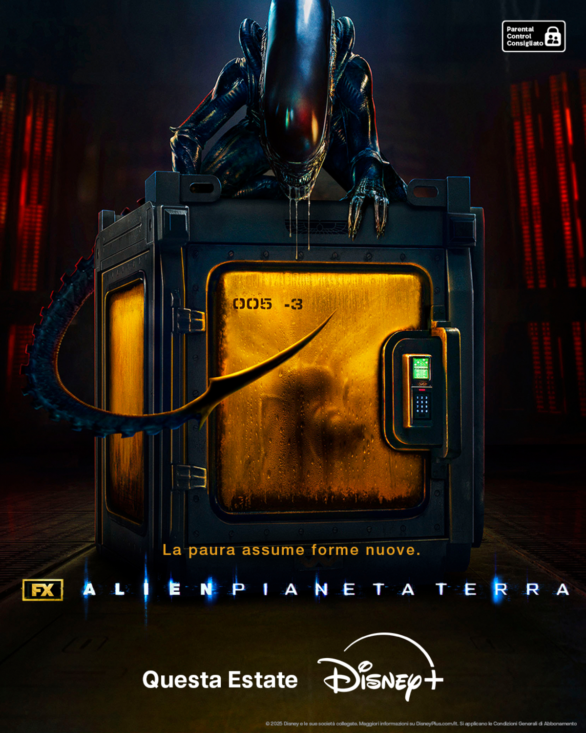 la keyart di alien pianeta terra - nerdface