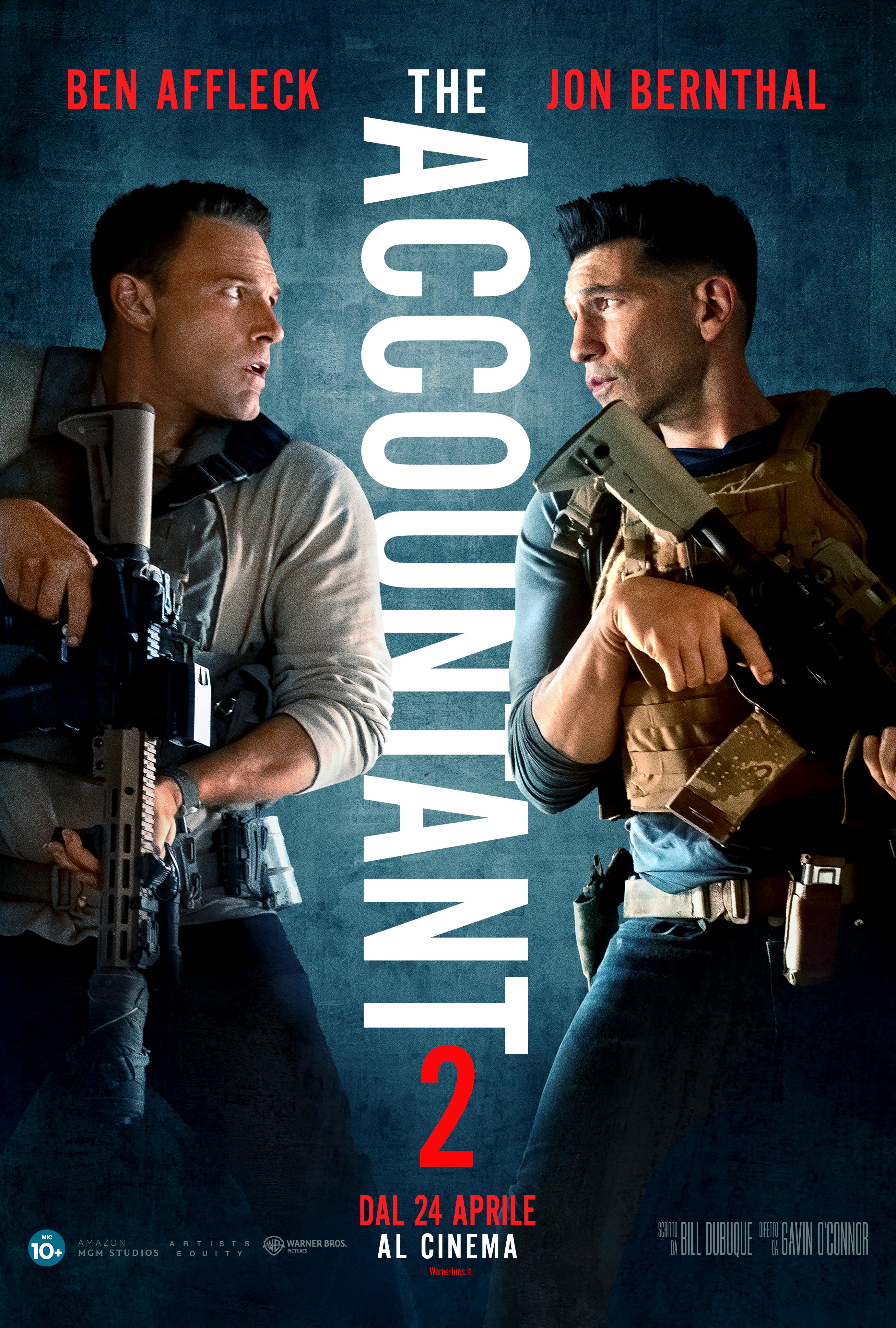 il poster ufficiale di the accountant 2 - nerdface