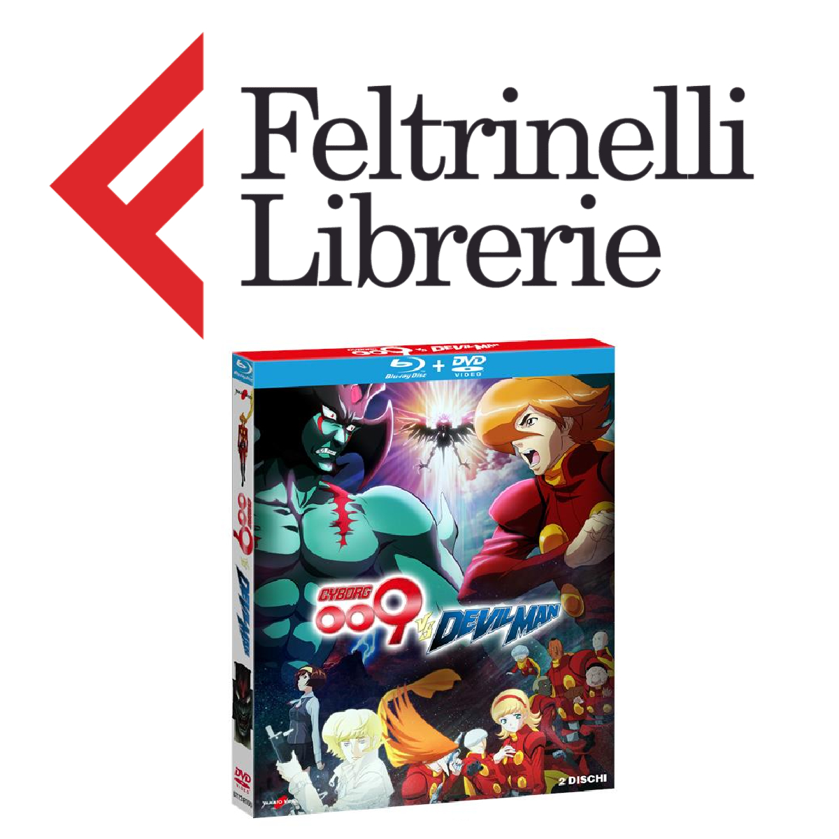 lo shop feltrinelli dove acquistare il blu-ray cyborg 009 vs devilman - nerdface