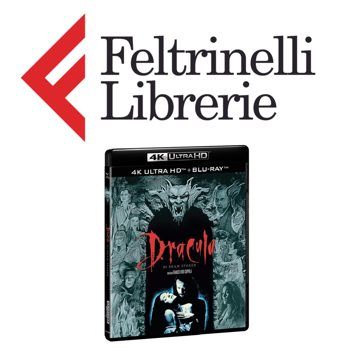 lo shop feltrinelli dove acquistare dracula di bram stoker in blu-ray 4k uhd - nerdface