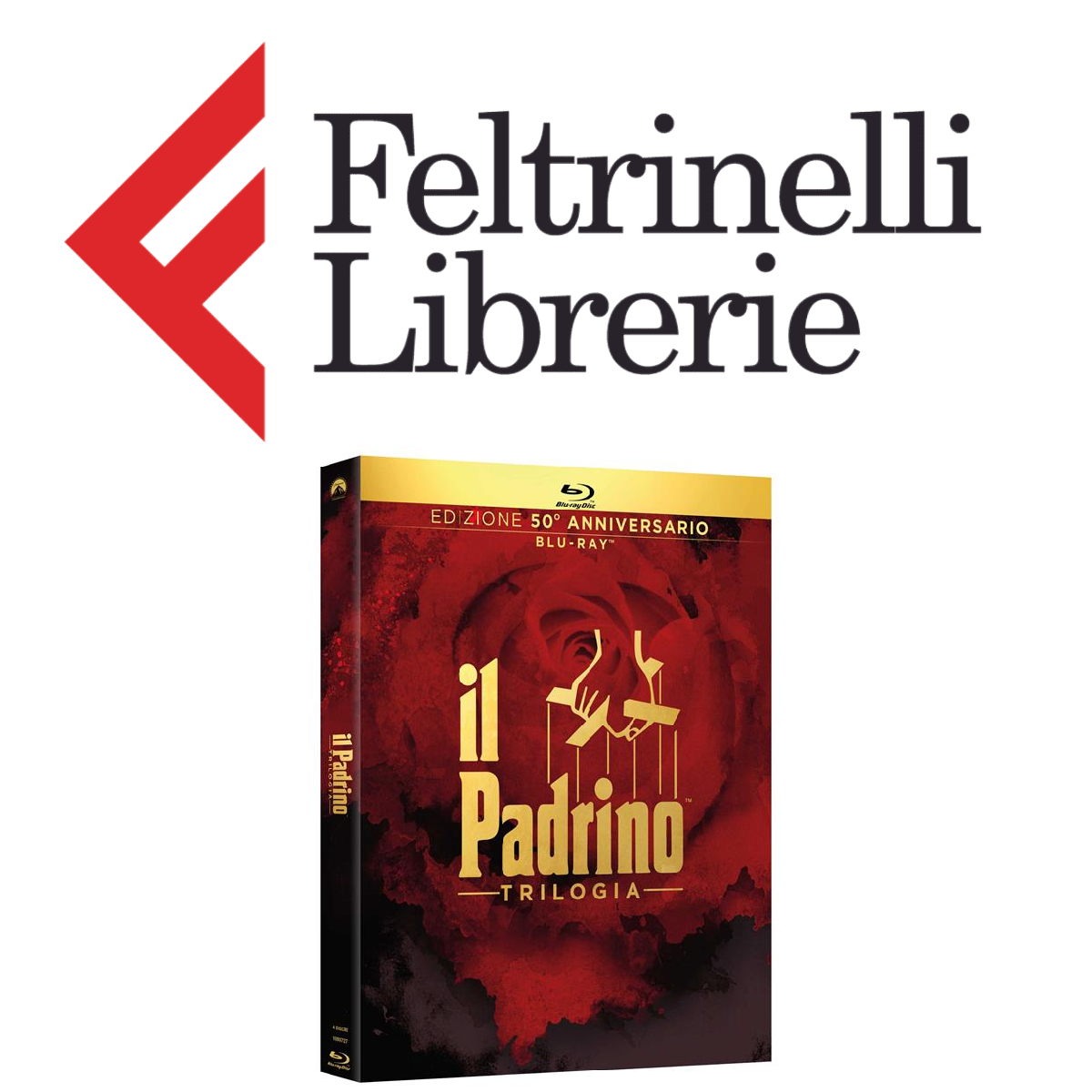 lo shop feltrinelli dove acquistare il cofanetto in blu-ray 4k uhd della trilogia de il padrino - nerdface