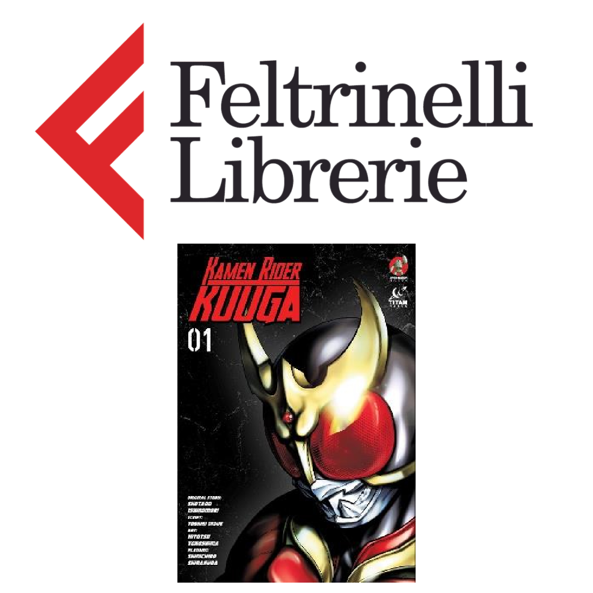 lo shop feltrinelli dove acquistare il manga kamen rider - nerdface
