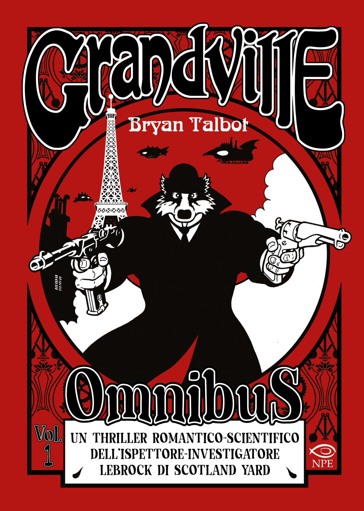 la copertina di grandville omnibus volume 1 - nerdface