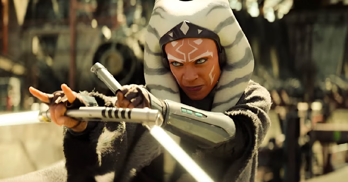 rosario dawson è ahsoka e sfodera le due spade laser - nerdface