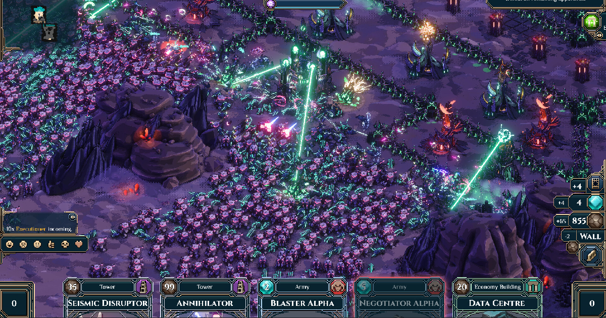 una veduta del gameplay di warcana - nerdface