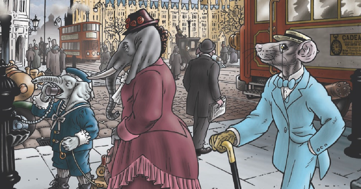 una tavola di grandville omnibus volume 1 - nerdface