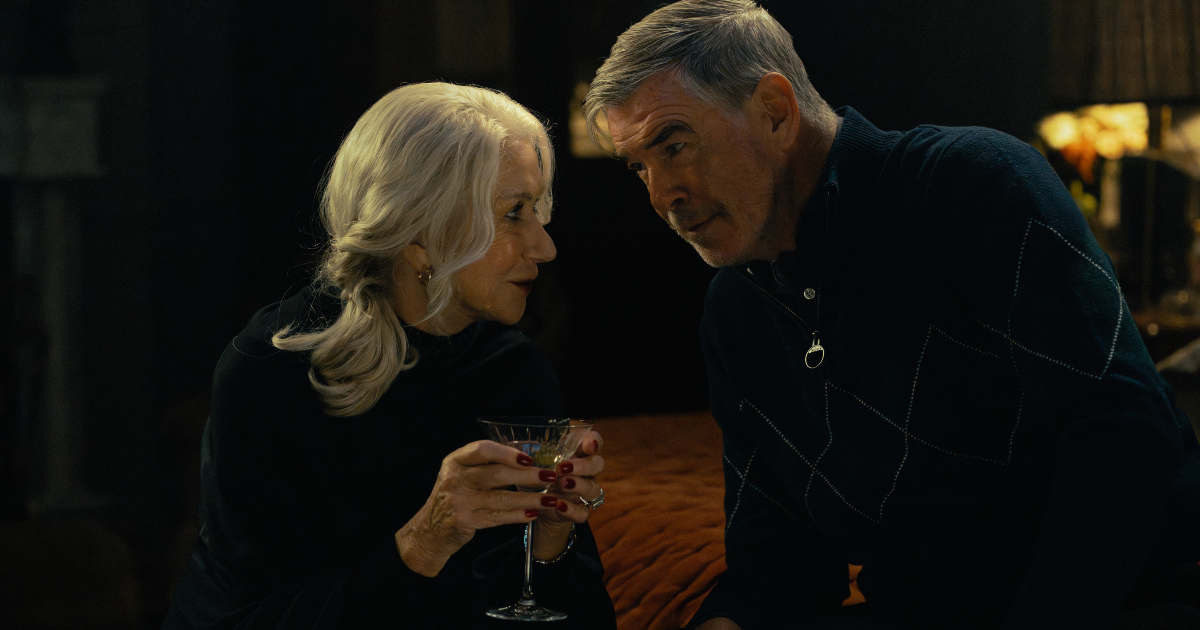 pierce brosnan e hele mirren in mobland - nerdface