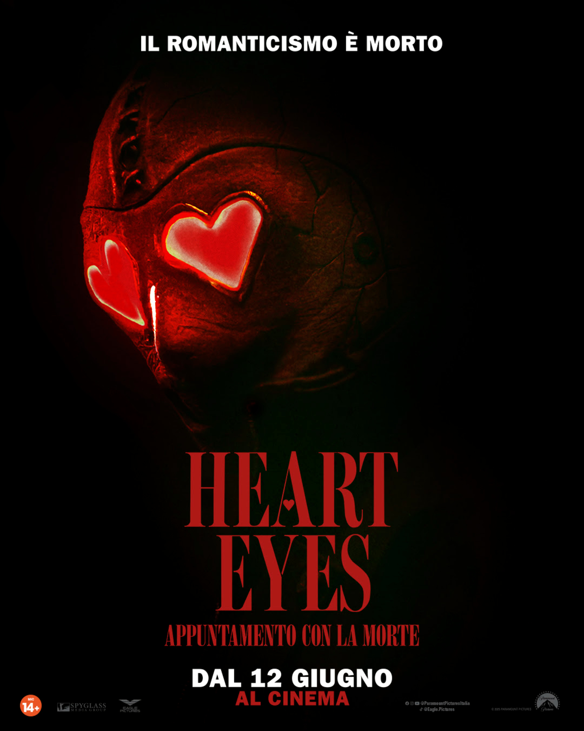 il poster ufficiale di heart eyes - nerdface