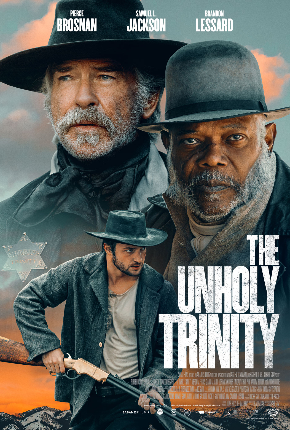 il poster ufficiale di the unholy trinity - nerdface
