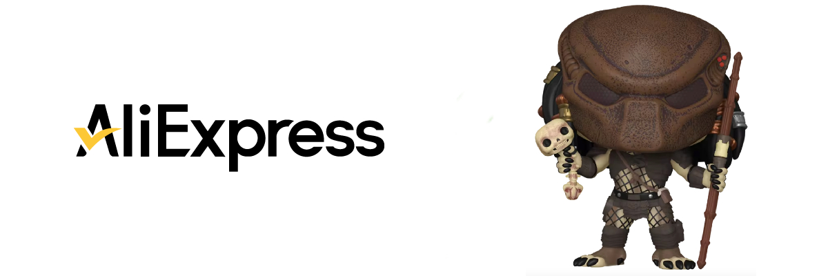 lo shop di ali express dove acquistare il funko pop di predator - nerdface