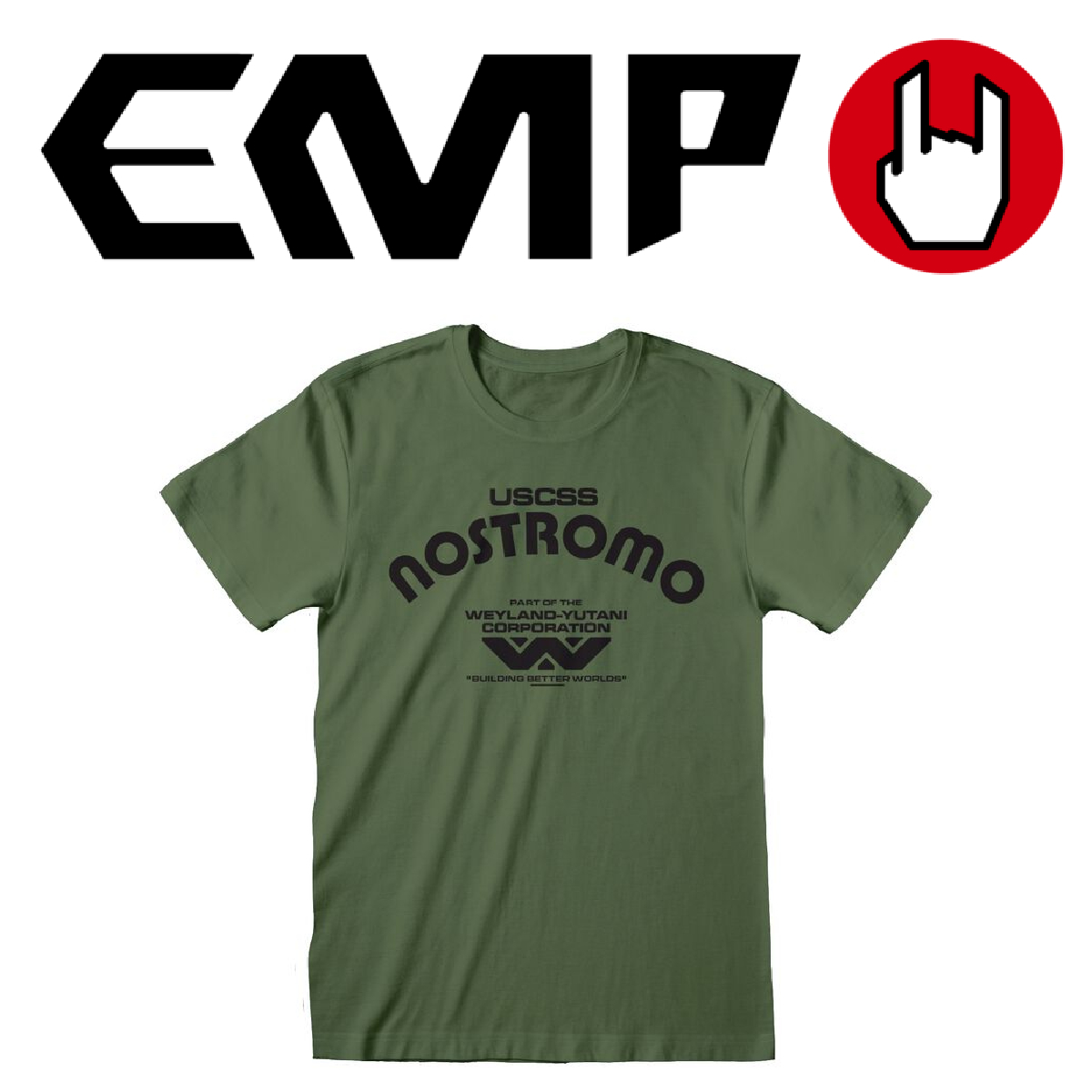 lo shop emp dove acquistare la t-shirt di alien della nostromo - nerdface