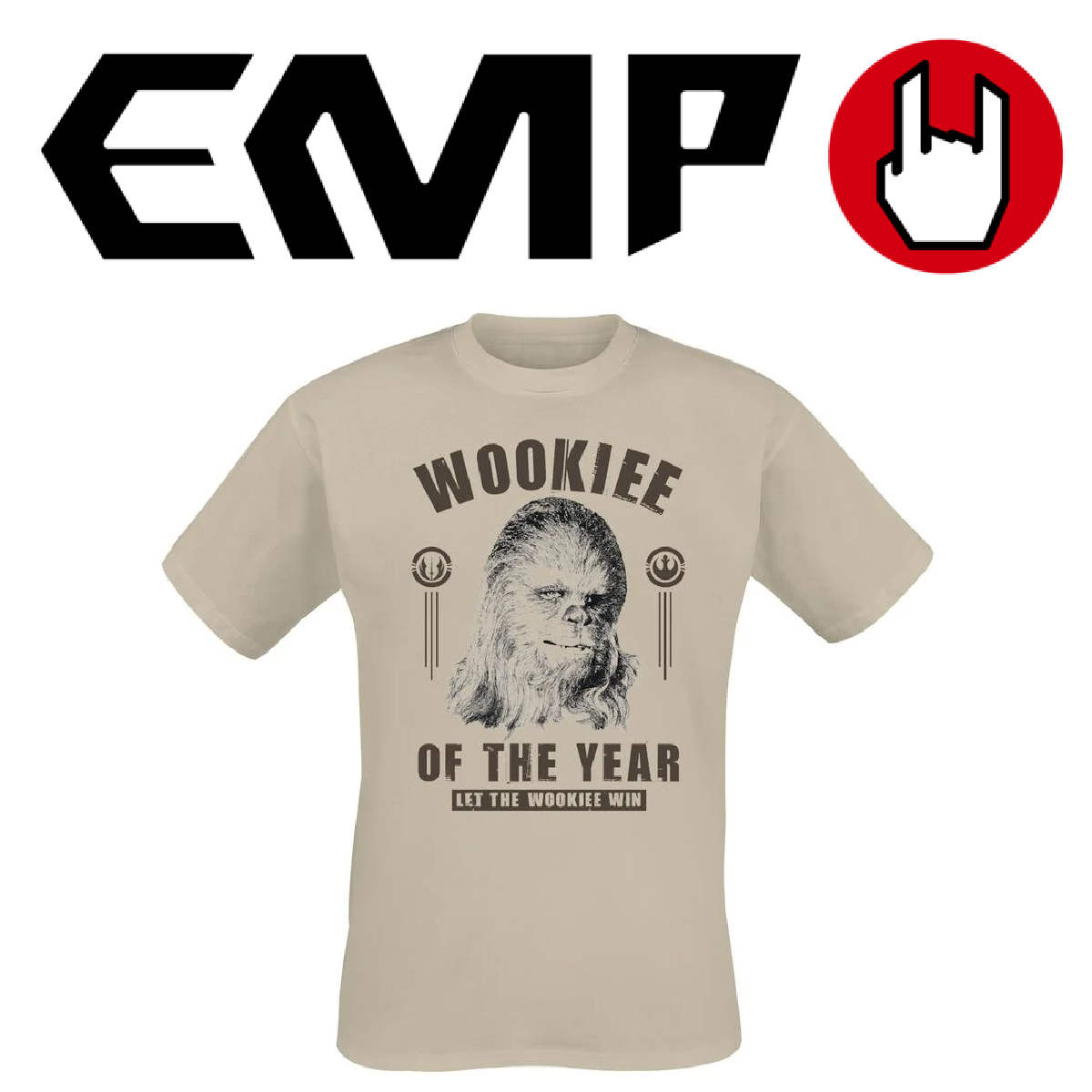 lo shop emp dove acquistare la t-shirt di chewbacca di star wars - nerdface