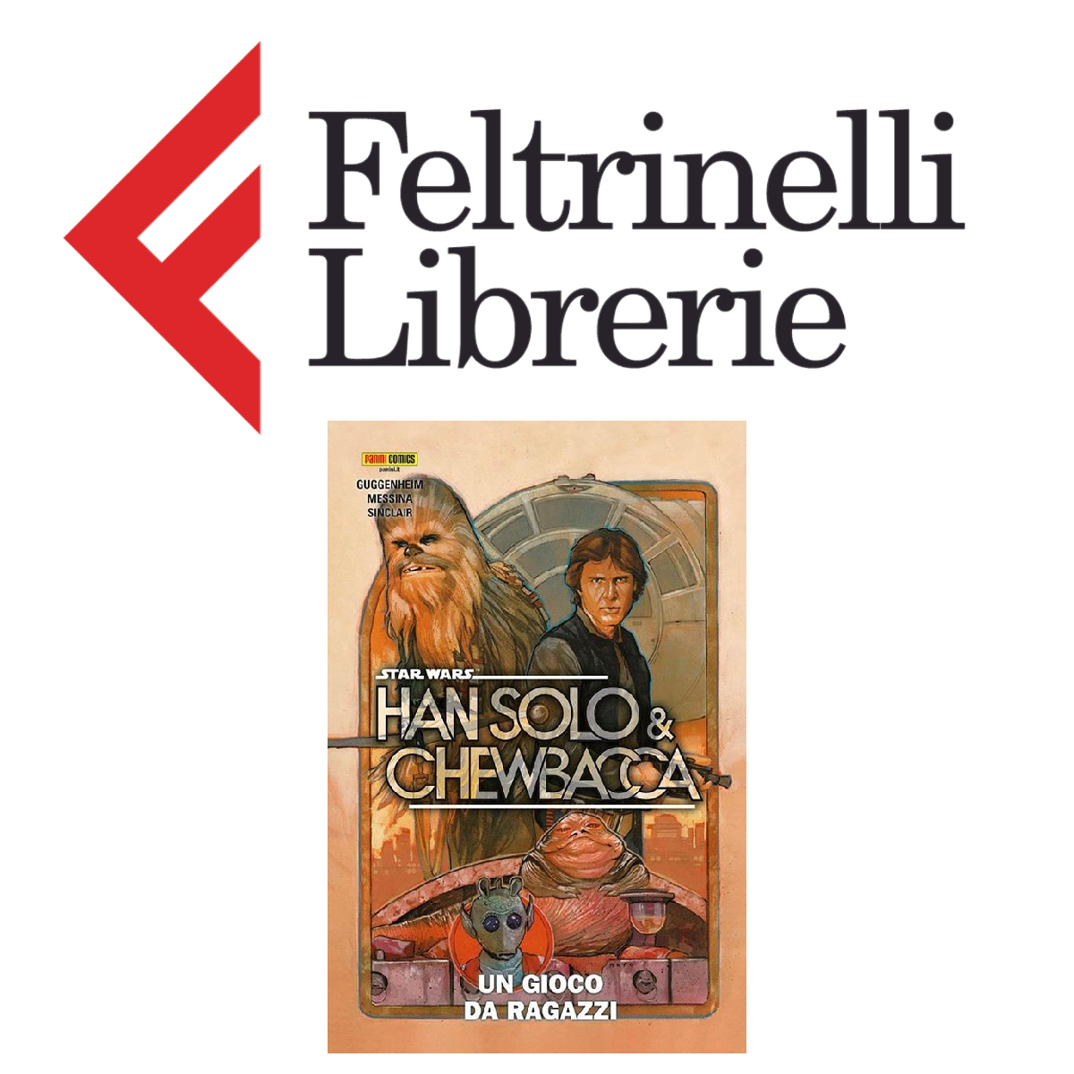 lo shop feltrinelli dove acquistare il fumetto han solo e chewbacca - nerdface