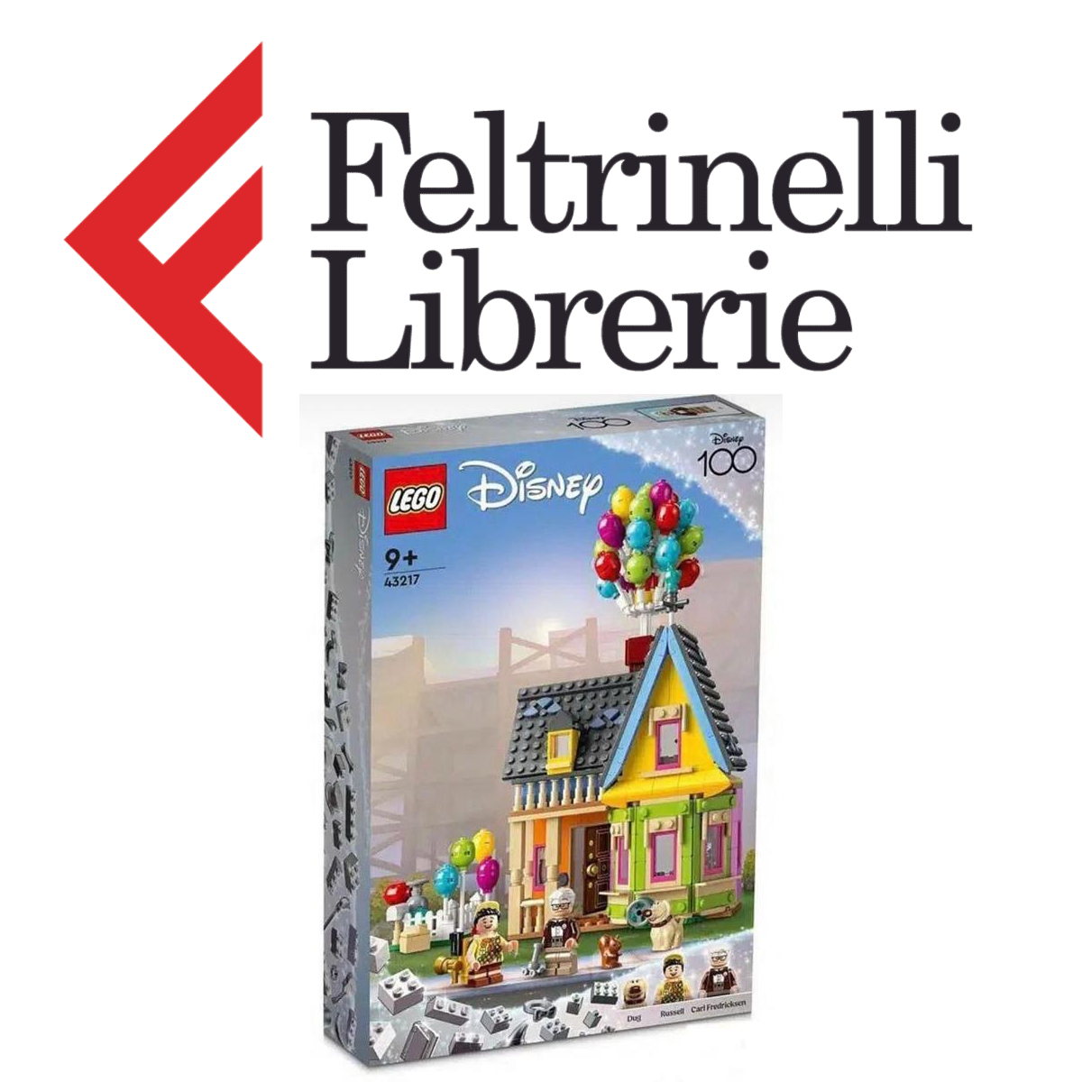 lo shop feltrinelli dove acquistare il lego della casa di up - nerdface