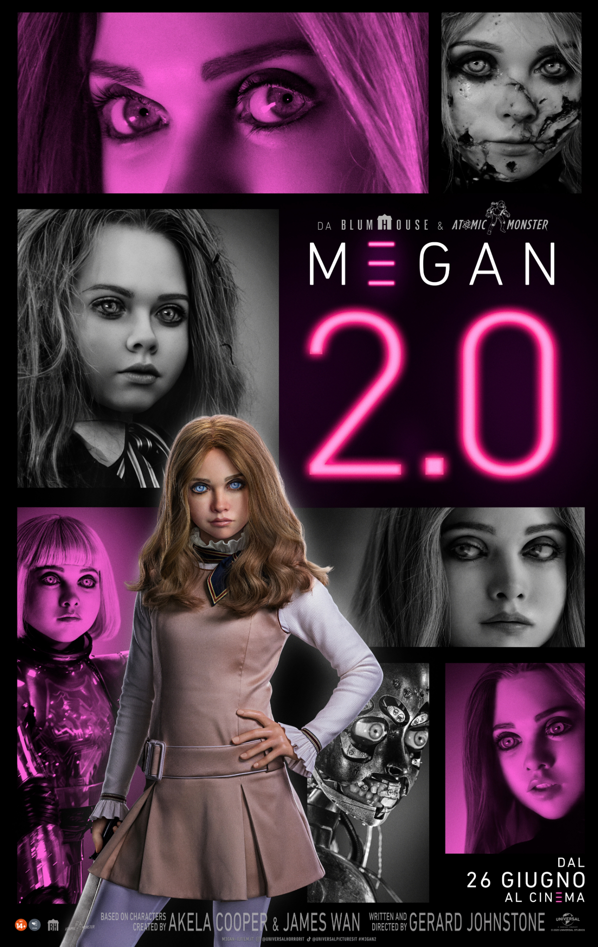 il poster ufficiale di Megan 2. - Nerdface