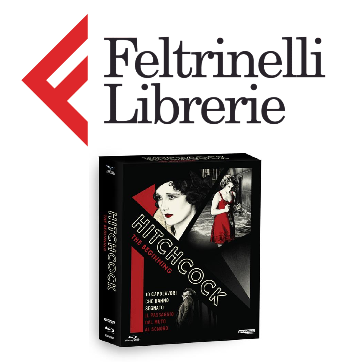 lo shop feltrinelli dove acquistare il cofanetto in blu-ray hitchcock the beginning - nerdface