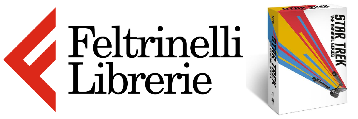 lo shop feltrinelli dove acquistare il cofanetto home video della serie classica di star trek - nerdface