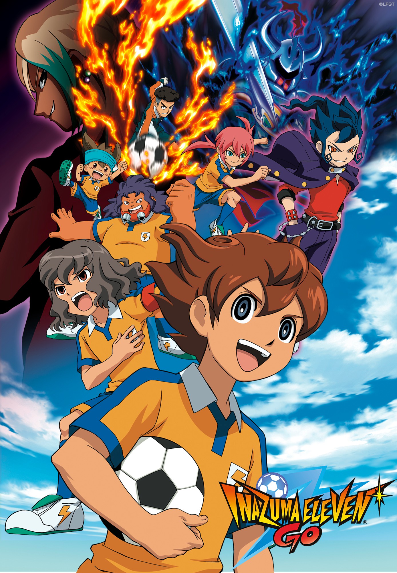 il poster ufficiale di Inazuma Eleven Go - Nerdface