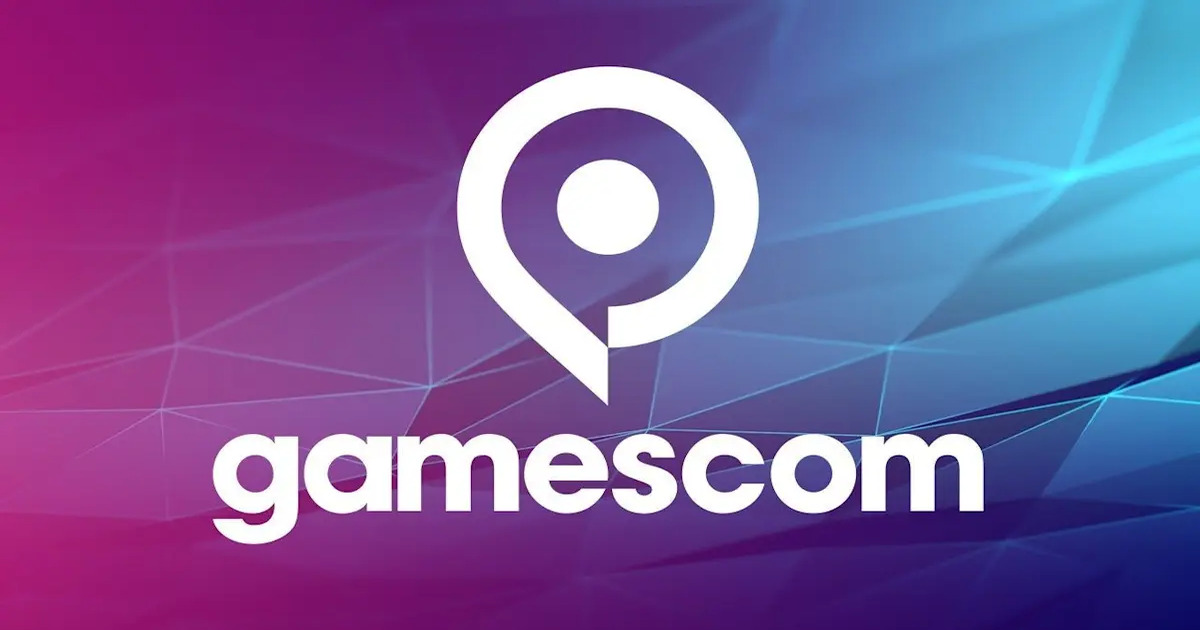 Logo gamescom in primo piano