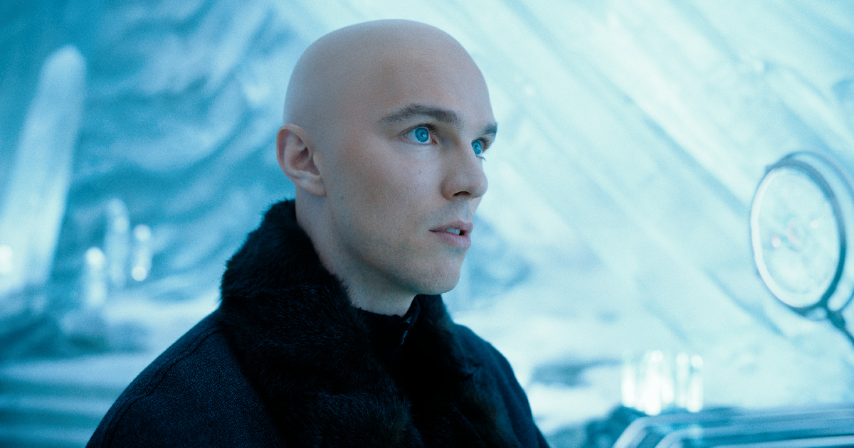 nocholas hoult è lex luthor in superman - nerdface