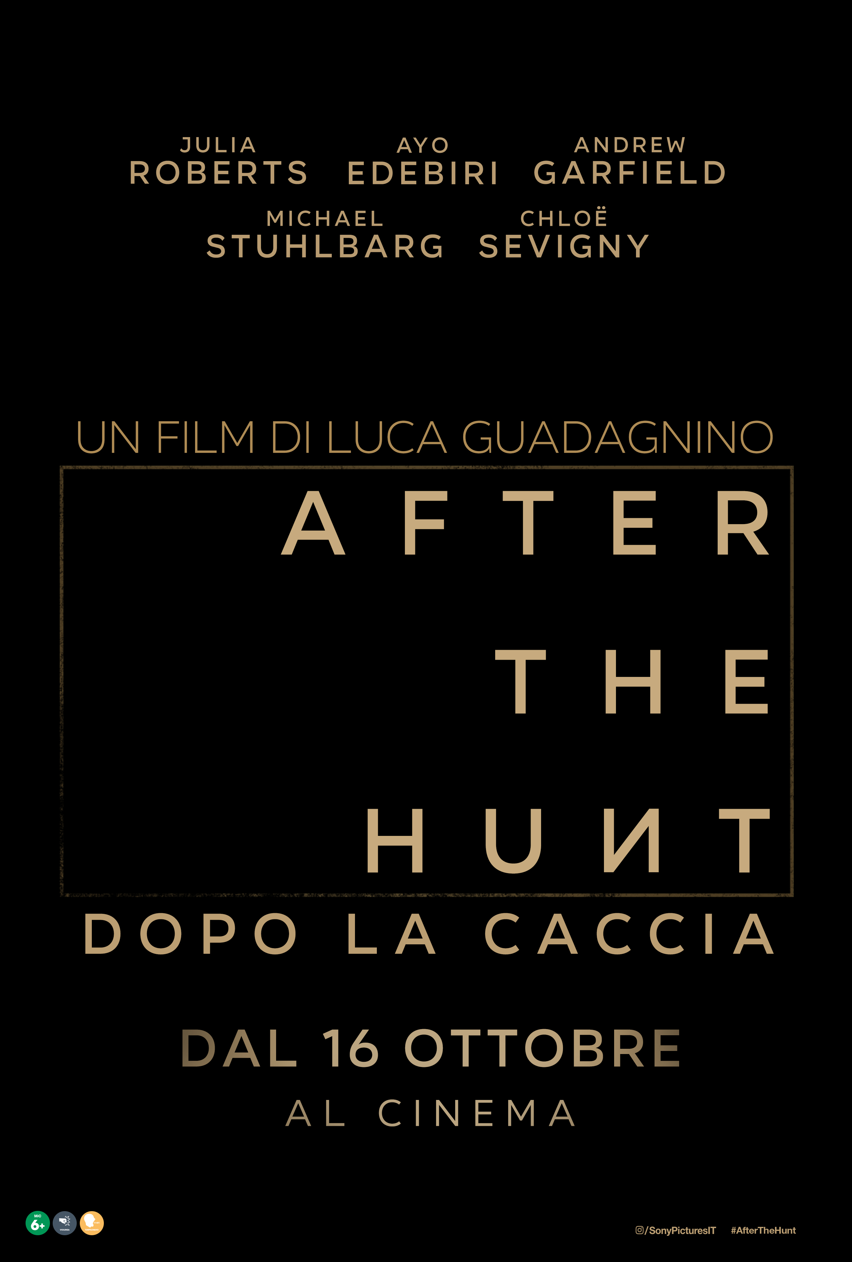 il poster ufficiale di after the hunt - nerdface
