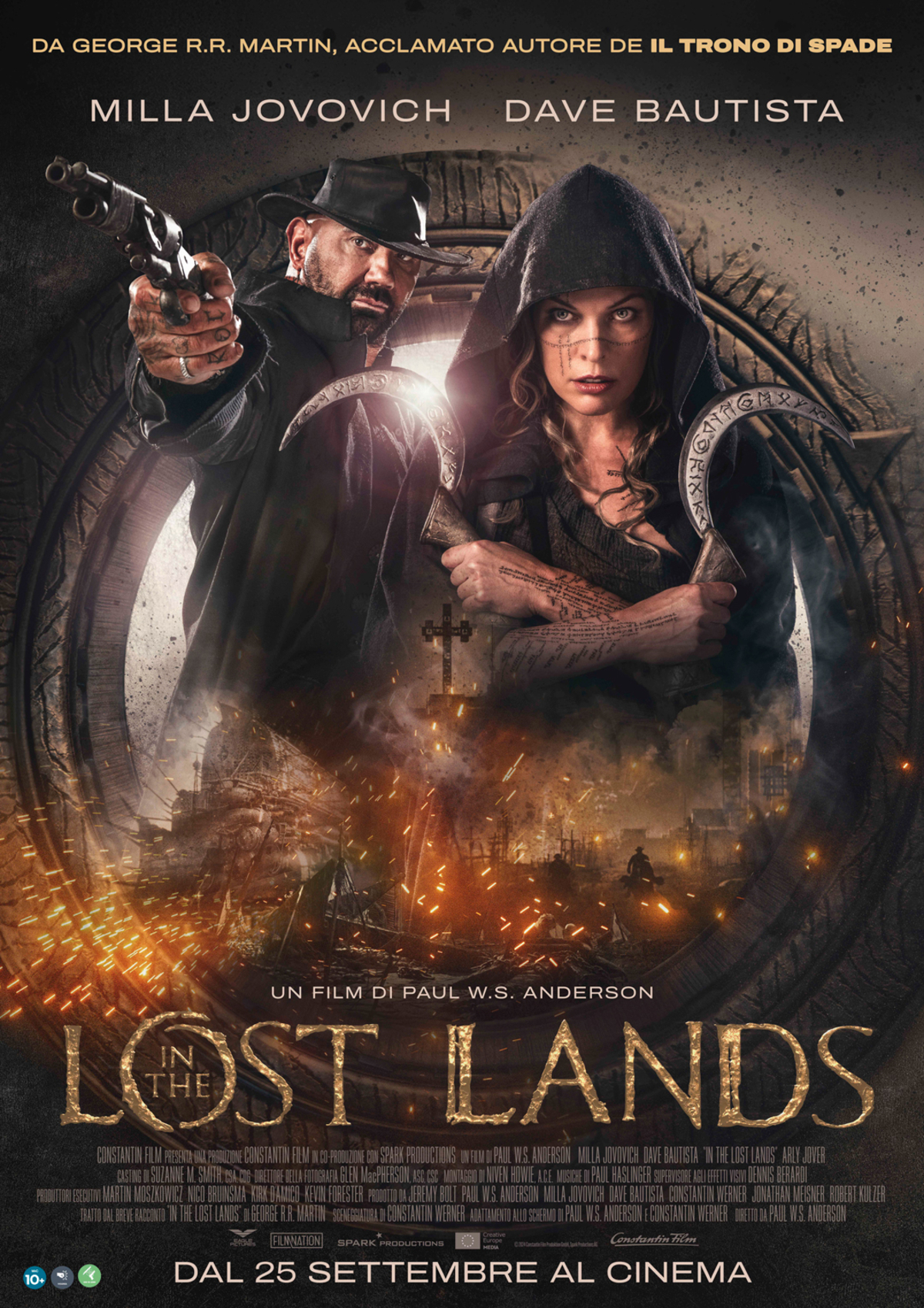 il poster ufficiale di in the lost lands - nerdface