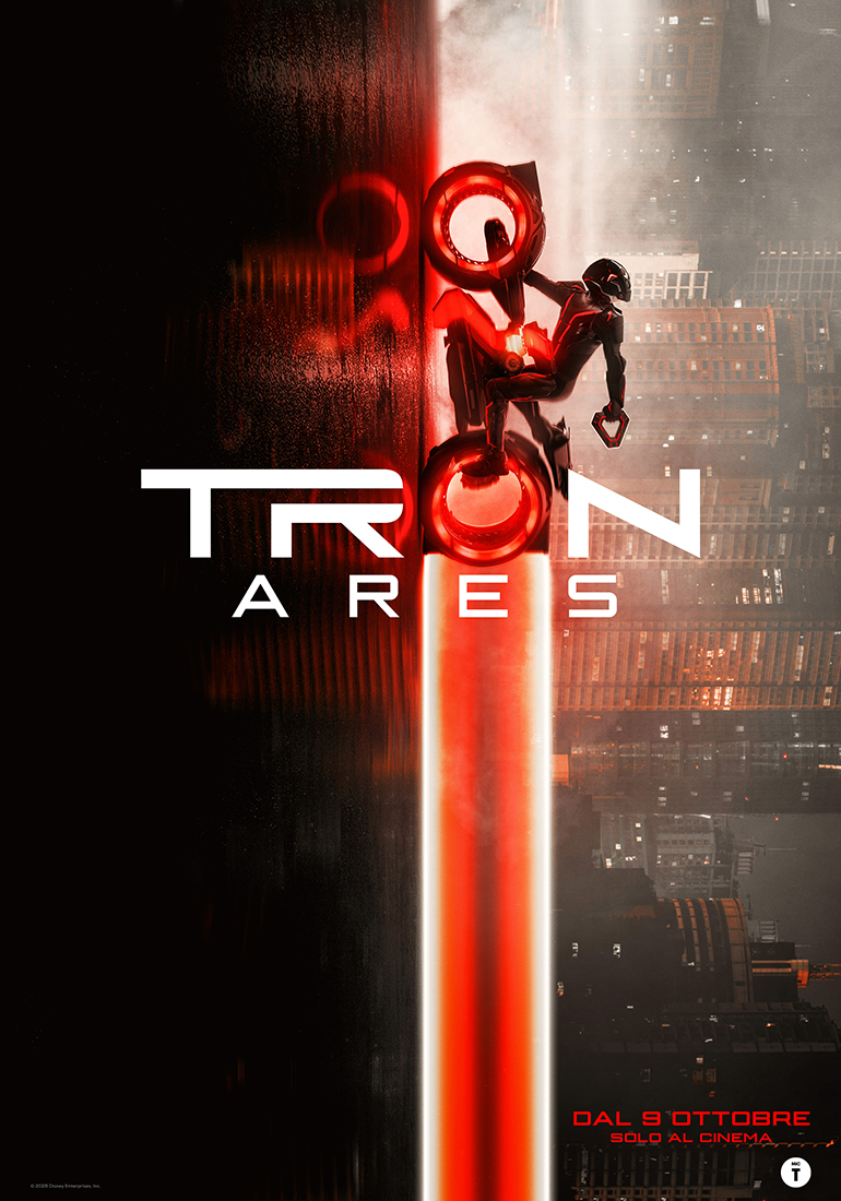 il poster ufficiale di tron ares - nerdface