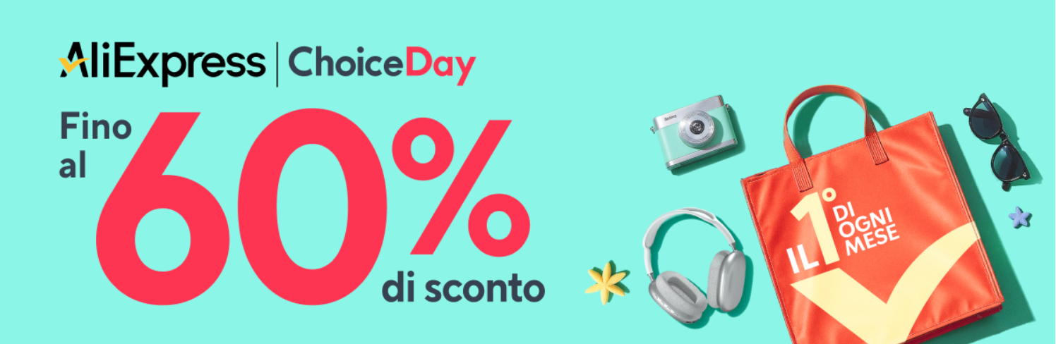 il choice day 2025 d'agosto di aliexpress - nerdface
