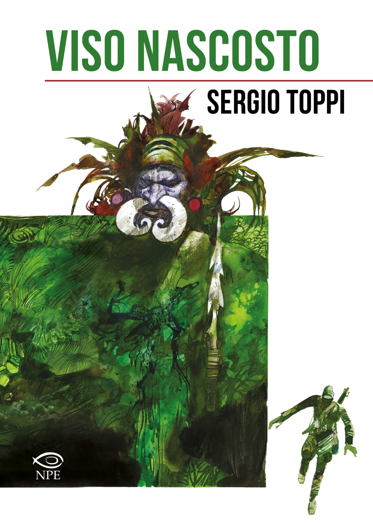 la copertina di viso nascosto - nerdface
