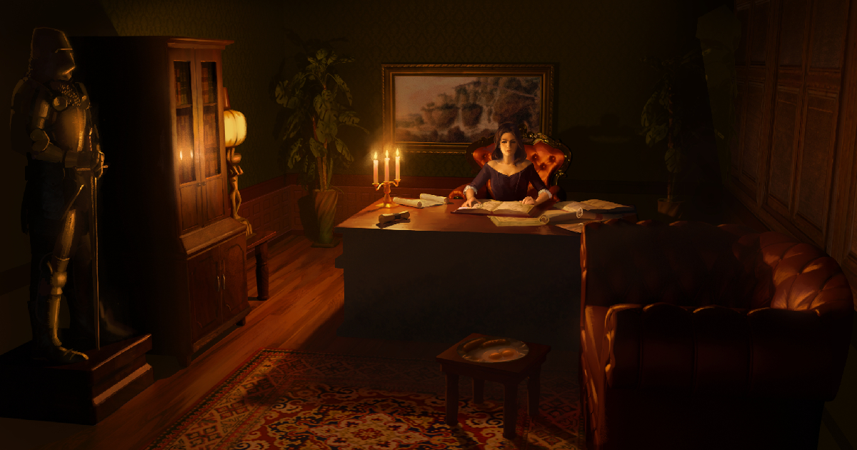 una delle protagoniste di the necromancer's tale