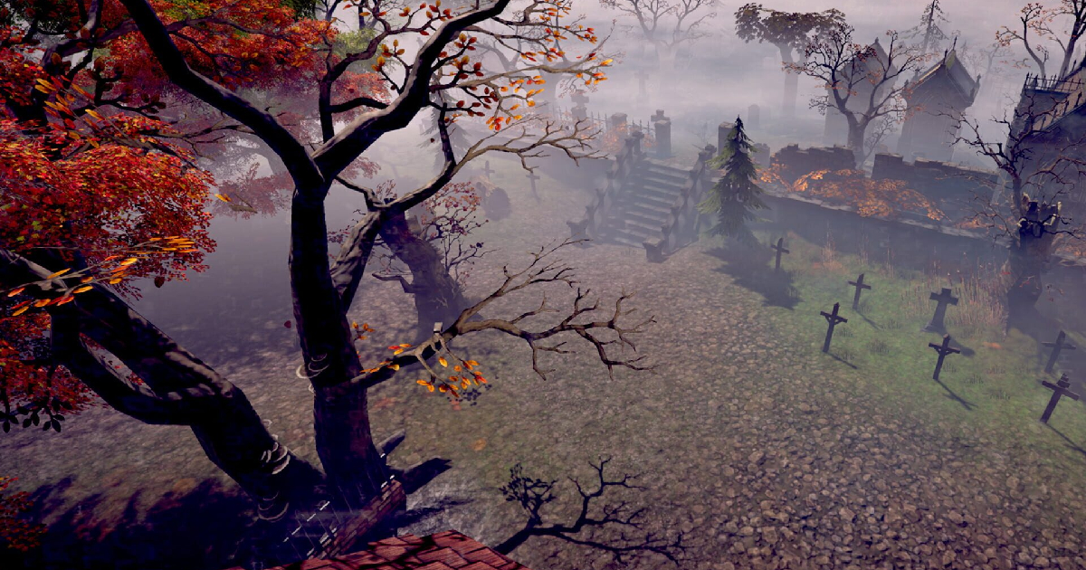 un bel cimitero in the necromancer's tale - nerdface