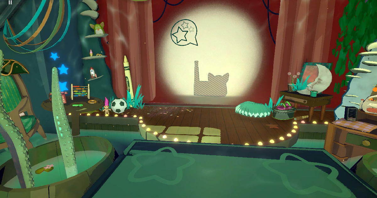 l'ombra cinese di un gatto in projected dreams - nerdface