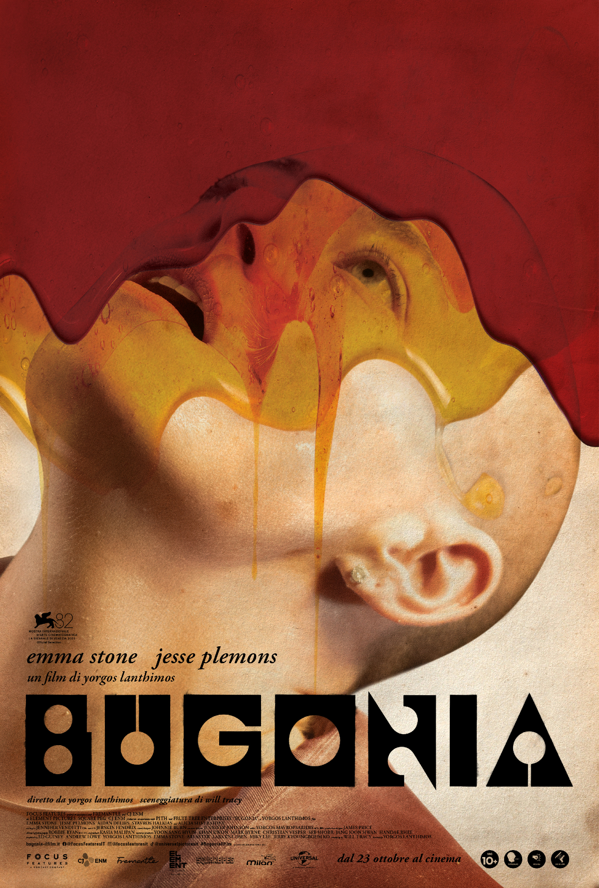 il poster ufficiale di bugonia - nerdface