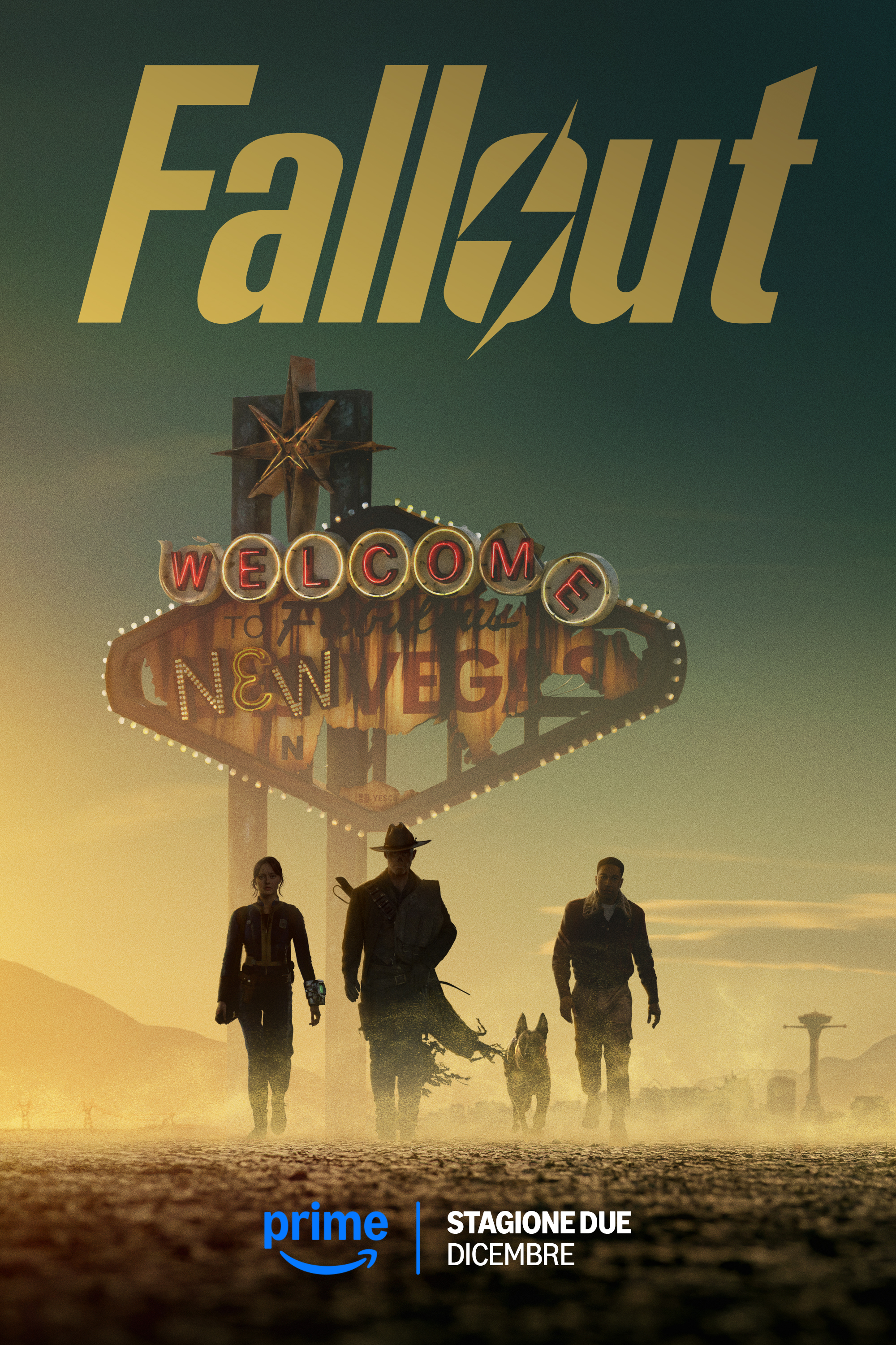 il poster ufficiale della seconda stagione di fallout - nerdface