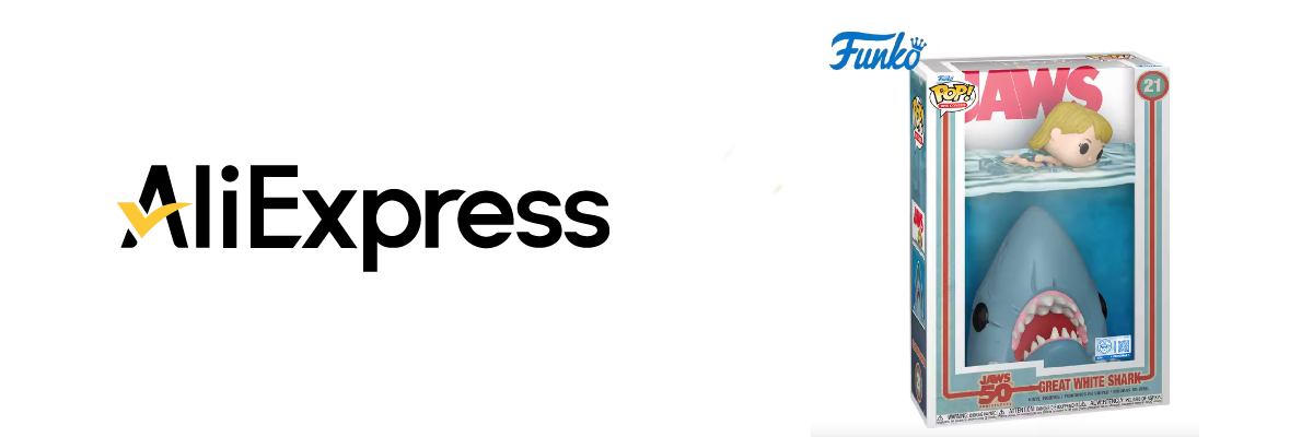 lo shop aliexpress dove acquistare il funko pop dei 50 anni de lo squalo - nerdface
