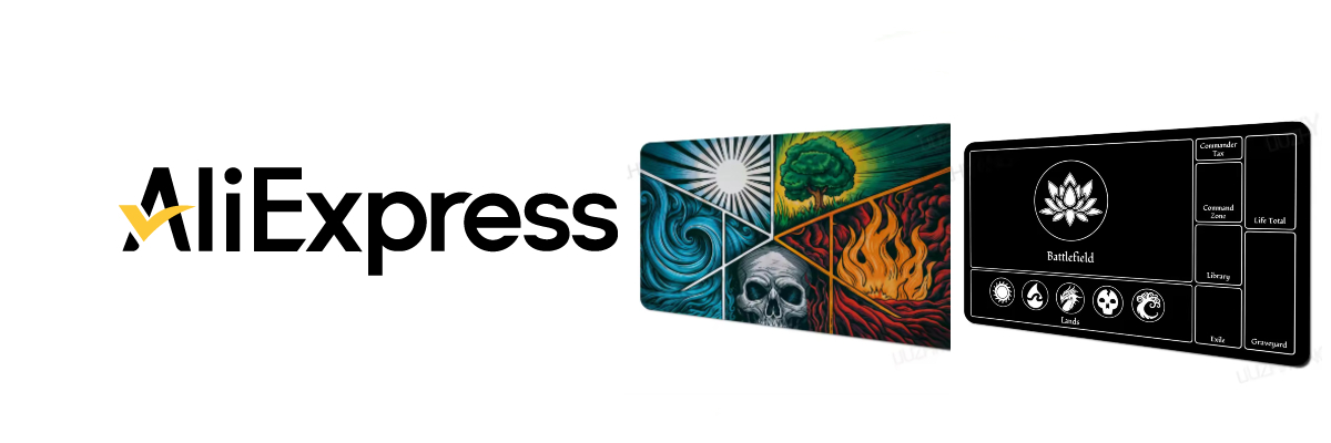 lo shop aliexpress dove comprare il deck tappeto per le cate di magic the gathering - nerdface