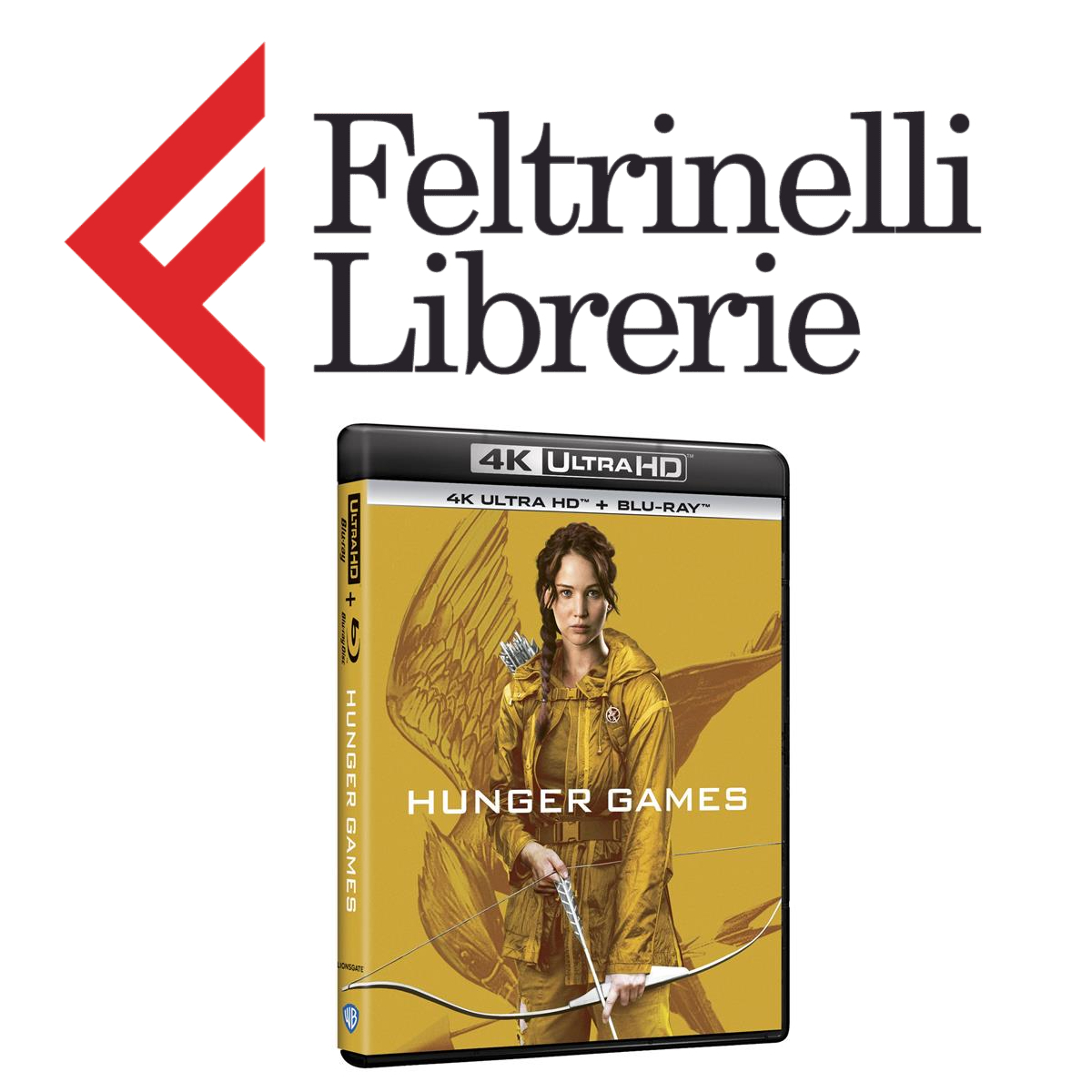 lo shop feltrinelli dove acquistare il blu-ray 4k uhd di hunger games - nerdface