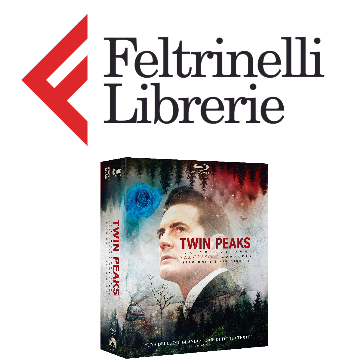 lo shop feltrinelli dove acquistare il cofanetto in blu-ray de i segreti di twin peaks - nerdface