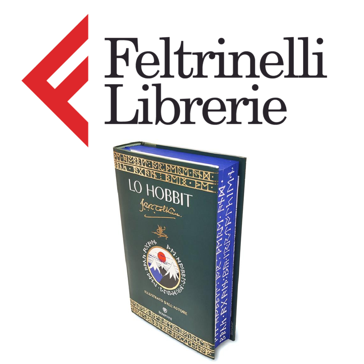 lo shop feltrinelli dove acquistare il libro lo hobbit illustrato da tolkien - nerdface